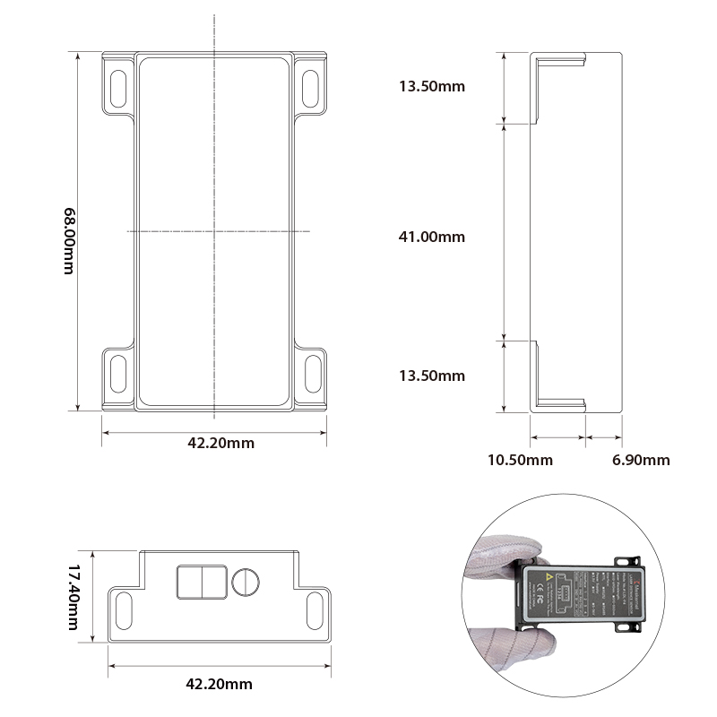 Industrial Laser Distance Sensor - NEW LDL-P4 TTL Output Laser Distance