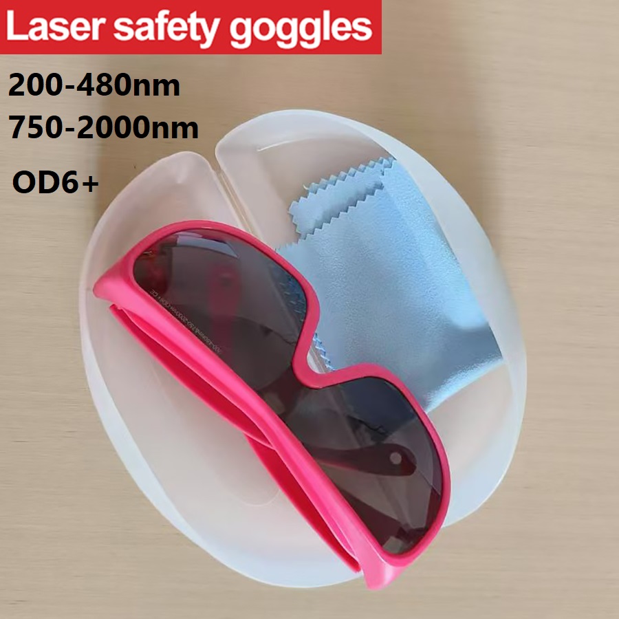Industrial Laser Hair Removal - OD6+IPL Beauty Laser Glasses Treatment Work