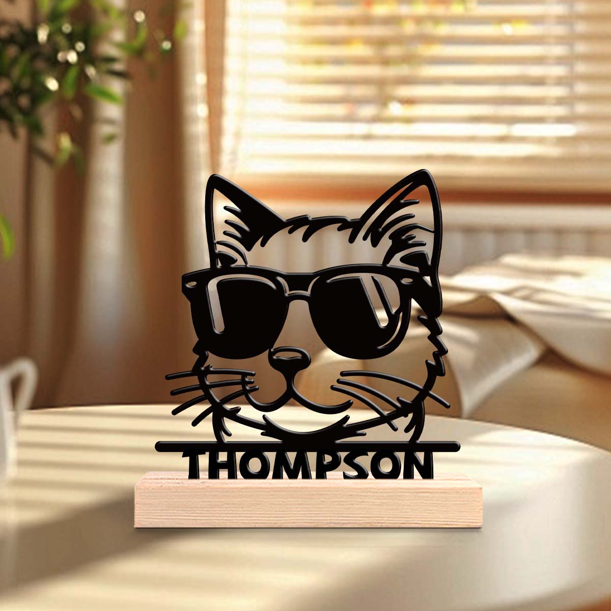 Desktop Laser Engraver - 1pc Customizable Wrought Iron Desktop Decoration