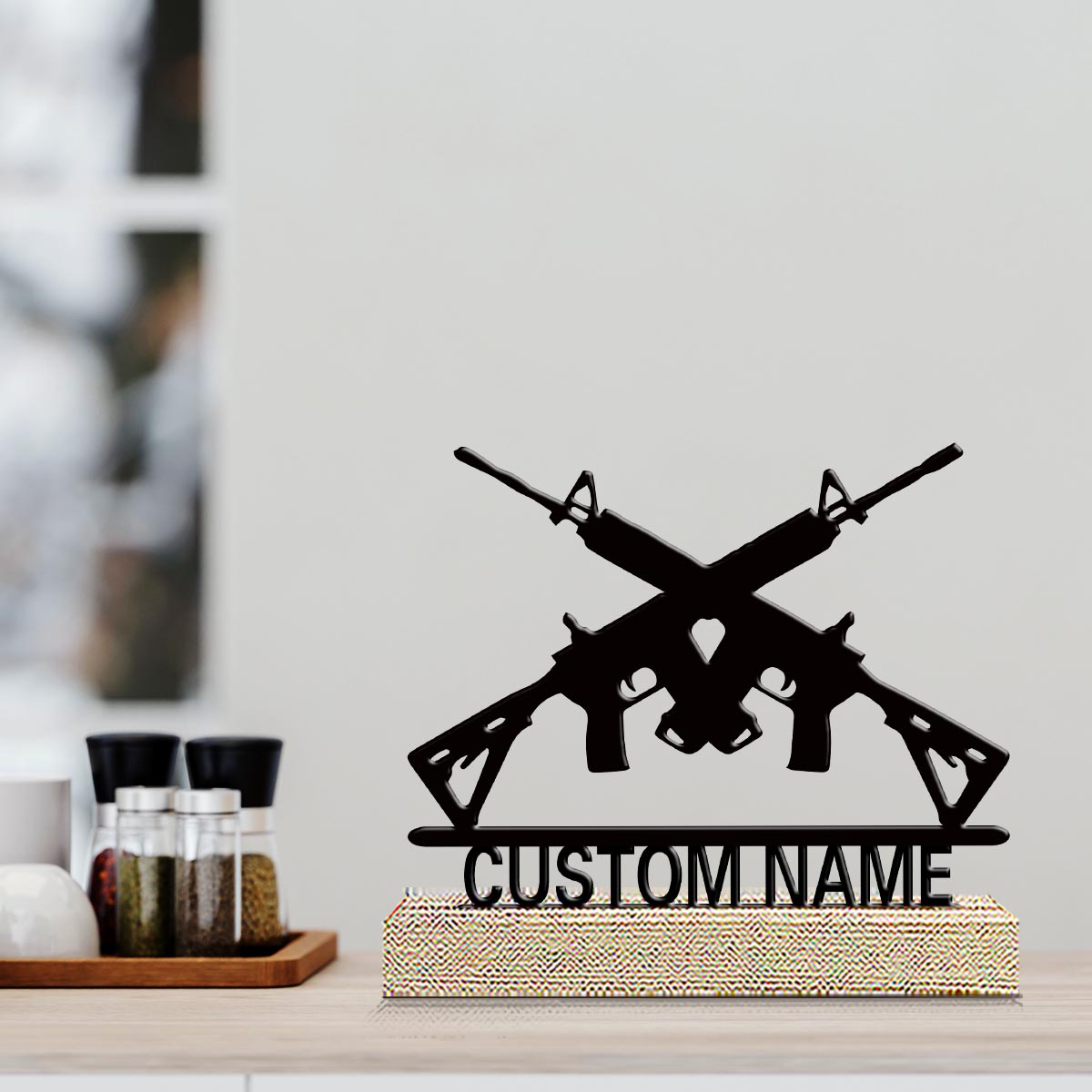 Desktop Laser Engraver - 1pc Customizable Metal Desktop Ornaments Custom