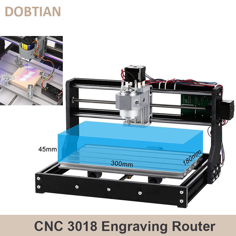 Industrial Handheld Laser Engraver - CNC 3018 PRO Wood Engraving Machine