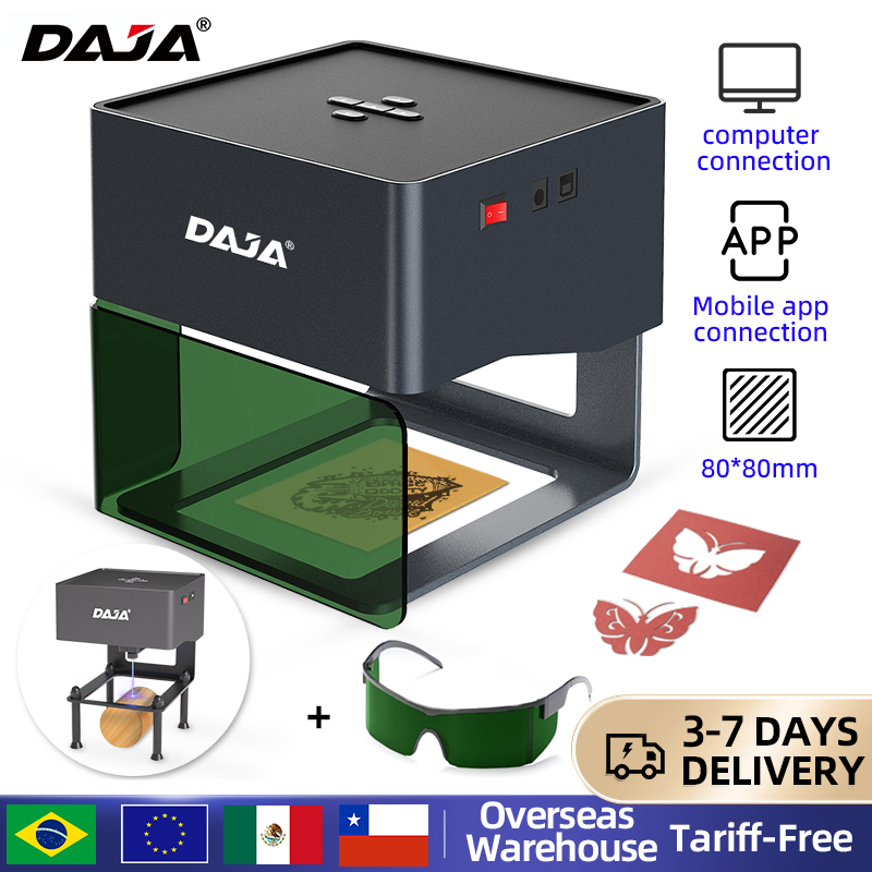 Fiber Laser Cutting Machine - DAJA DJ6 Mini Portable Laser Engraver