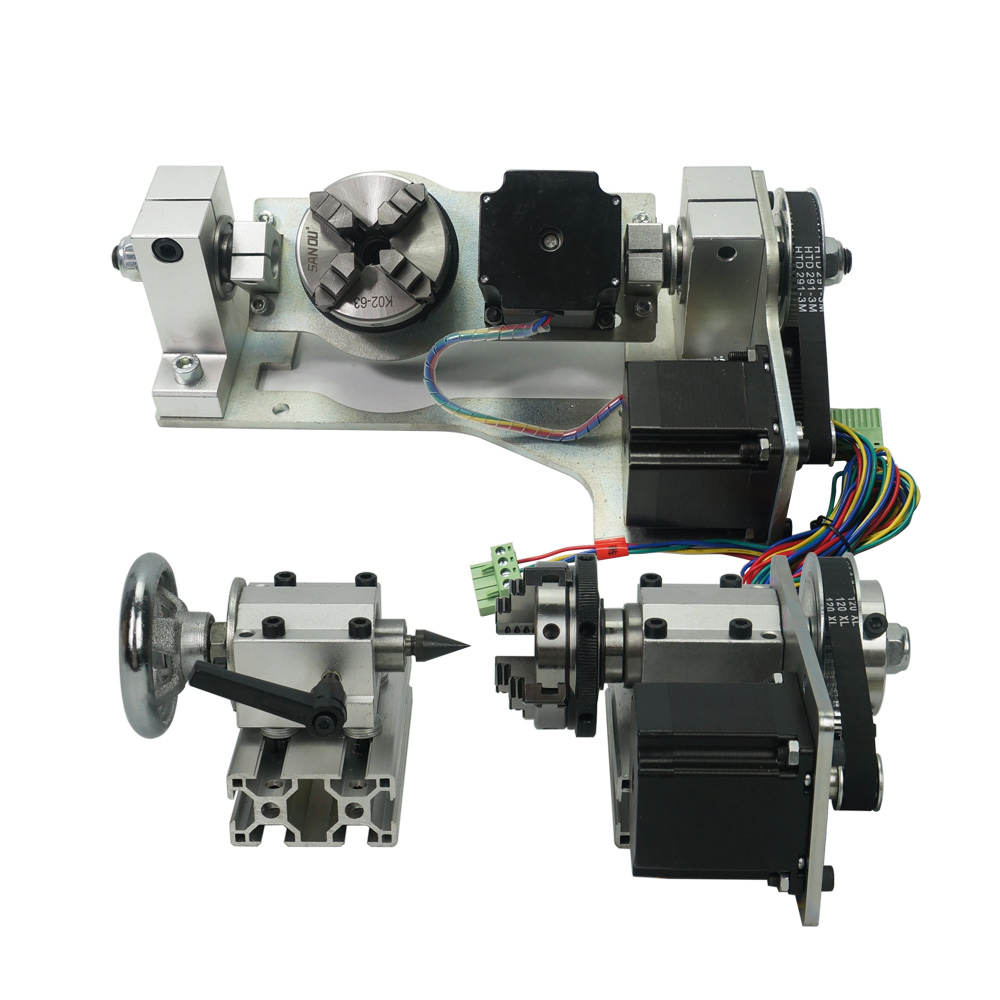DIY 4th 5th Rotary Axis For Mi - Cnc Router Machine ulasan dan harga