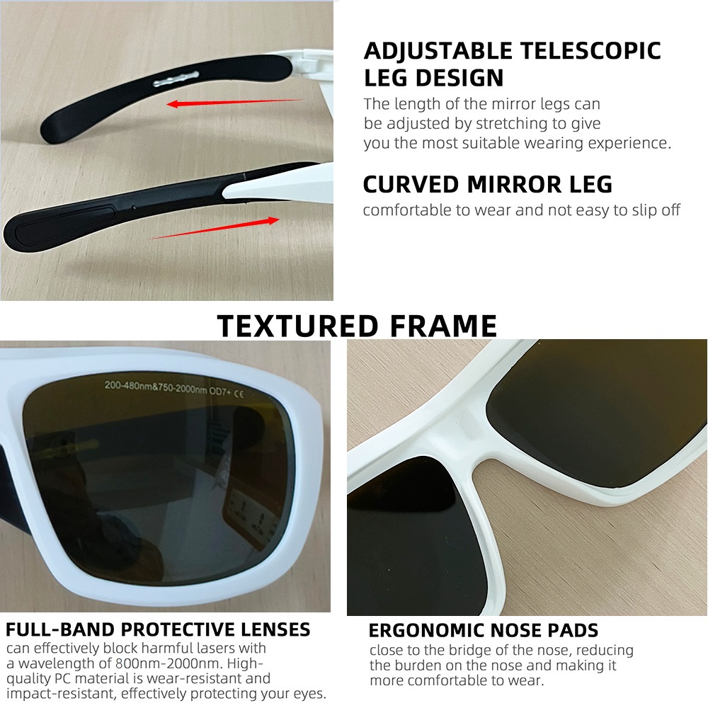 OD7 Laser Safety Glasses Goggl - Industrial Laser Hair Removal ulasan dan harga