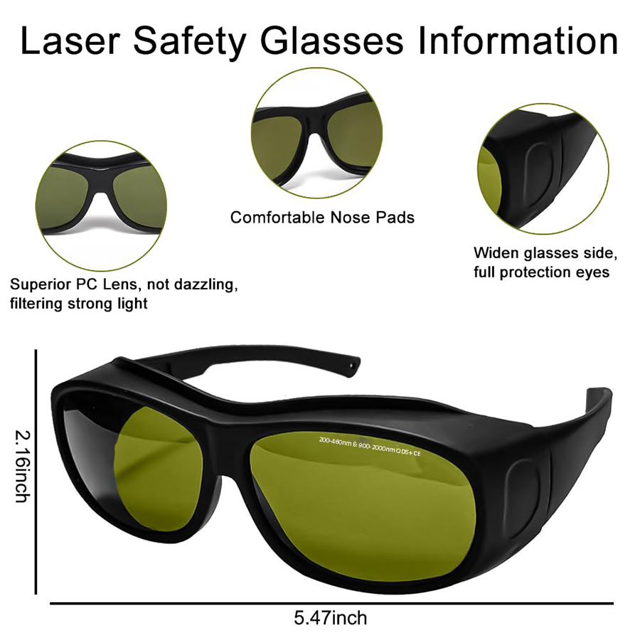 Laser Safety Protective Goggle - Industrial Laser Hair Removal ulasan dan harga