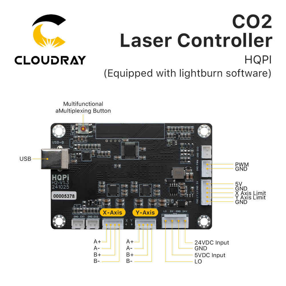 Cloudray CO2 Laser Controller  - Industrial Handheld Laser Engraver ulasan dan harga