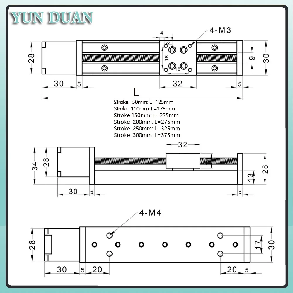 T-type Sliding Table Rail Line - Stepper Driver Cnc ulasan dan harga