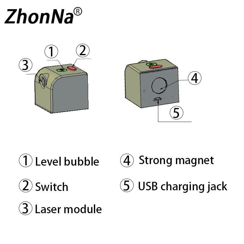 Portable Mini Laser Level Meas - Industrial Laser Alignment ulasan dan harga