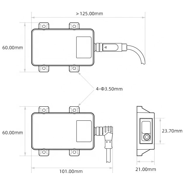 40M Laser Tape Measure Sensor  - Industrial Laser Uses ulasan dan harga