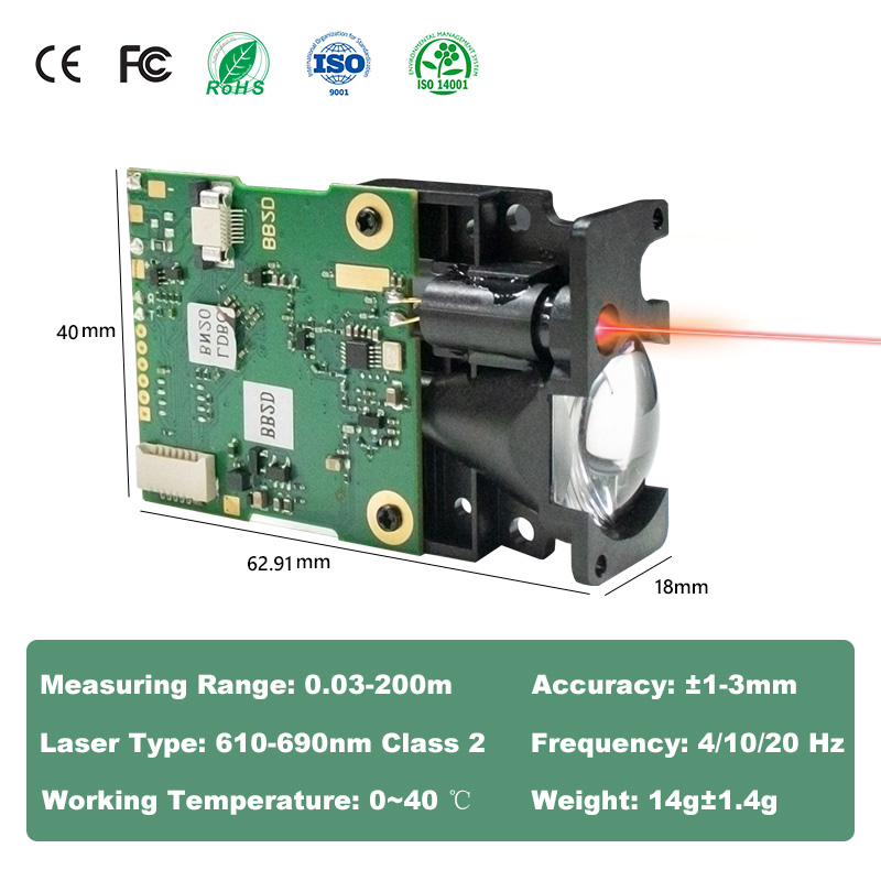 LDJ Laser Distance Sensor 200m - Industrial Laser Distance Sensor ulasan dan harga