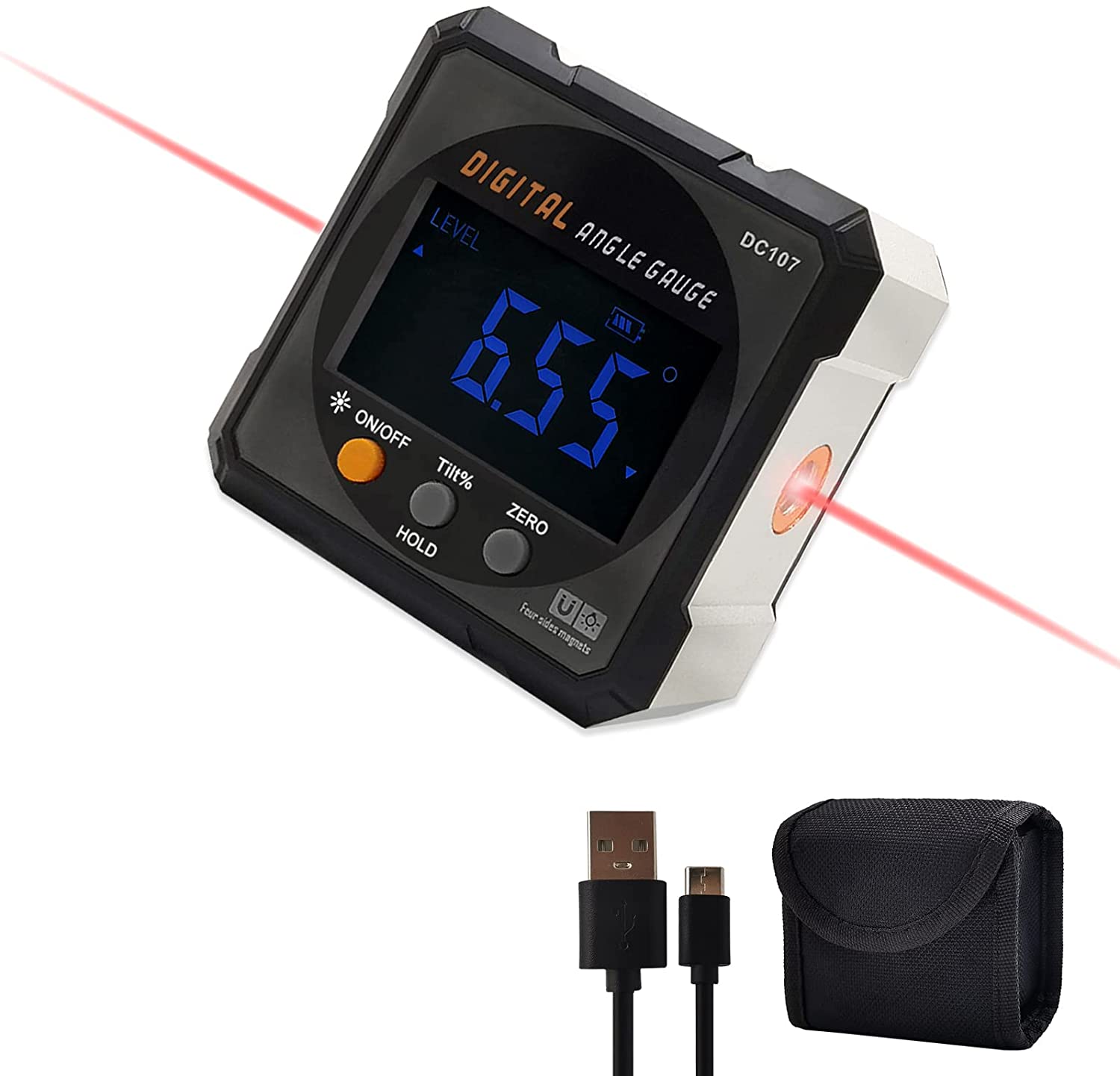 Digital Protractor Laser USB I - Industrial Laser Alignment ulasan dan harga