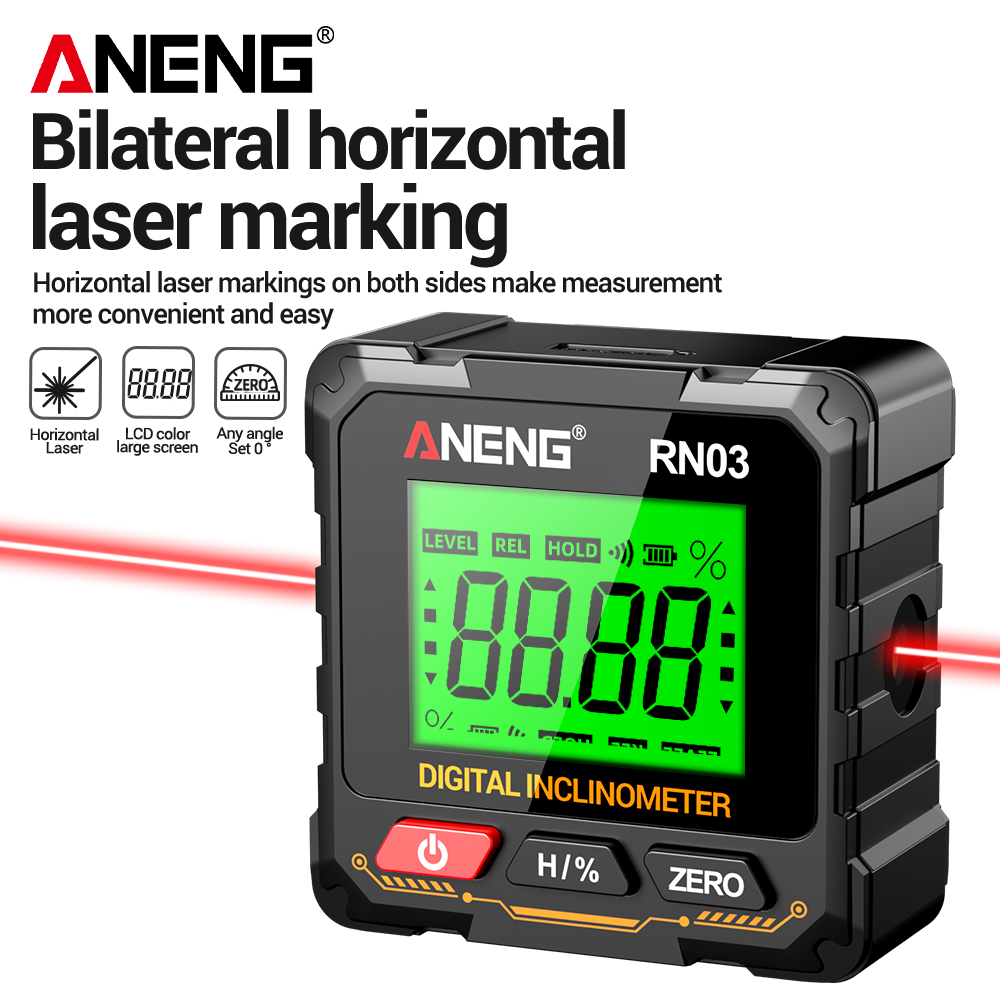 Magnetic Digital Angle Finder  - Industrial Laser Alignment ulasan dan harga