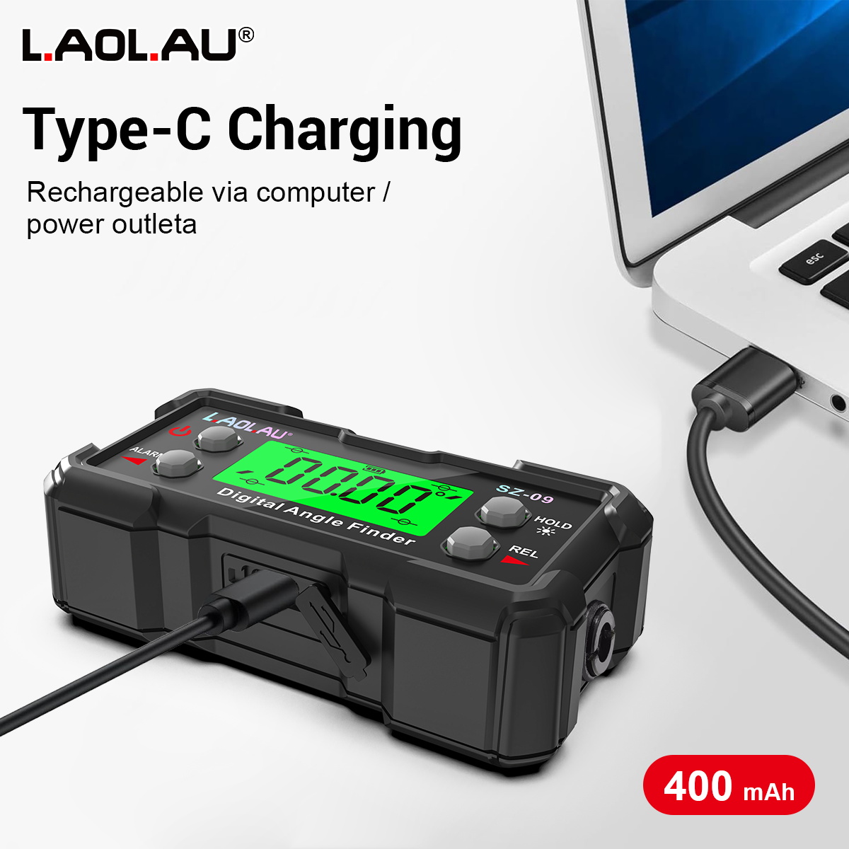 Digital Laser Angle Gauge USB  - Industrial Laser Alignment ulasan dan harga
