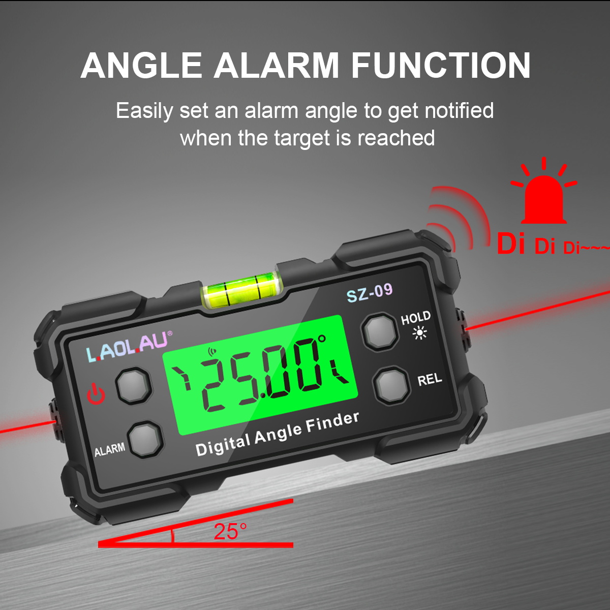 Digital Laser Angle Gauge USB  - Industrial Laser Alignment ulasan dan harga