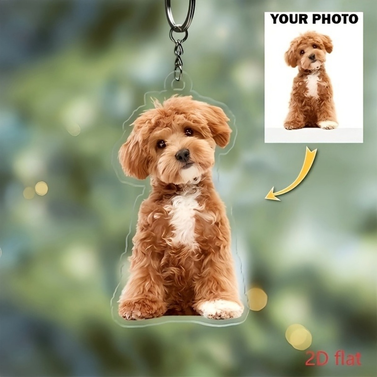 Custom Photo Keychain – Person - Industrial Laser Power ulasan dan harga