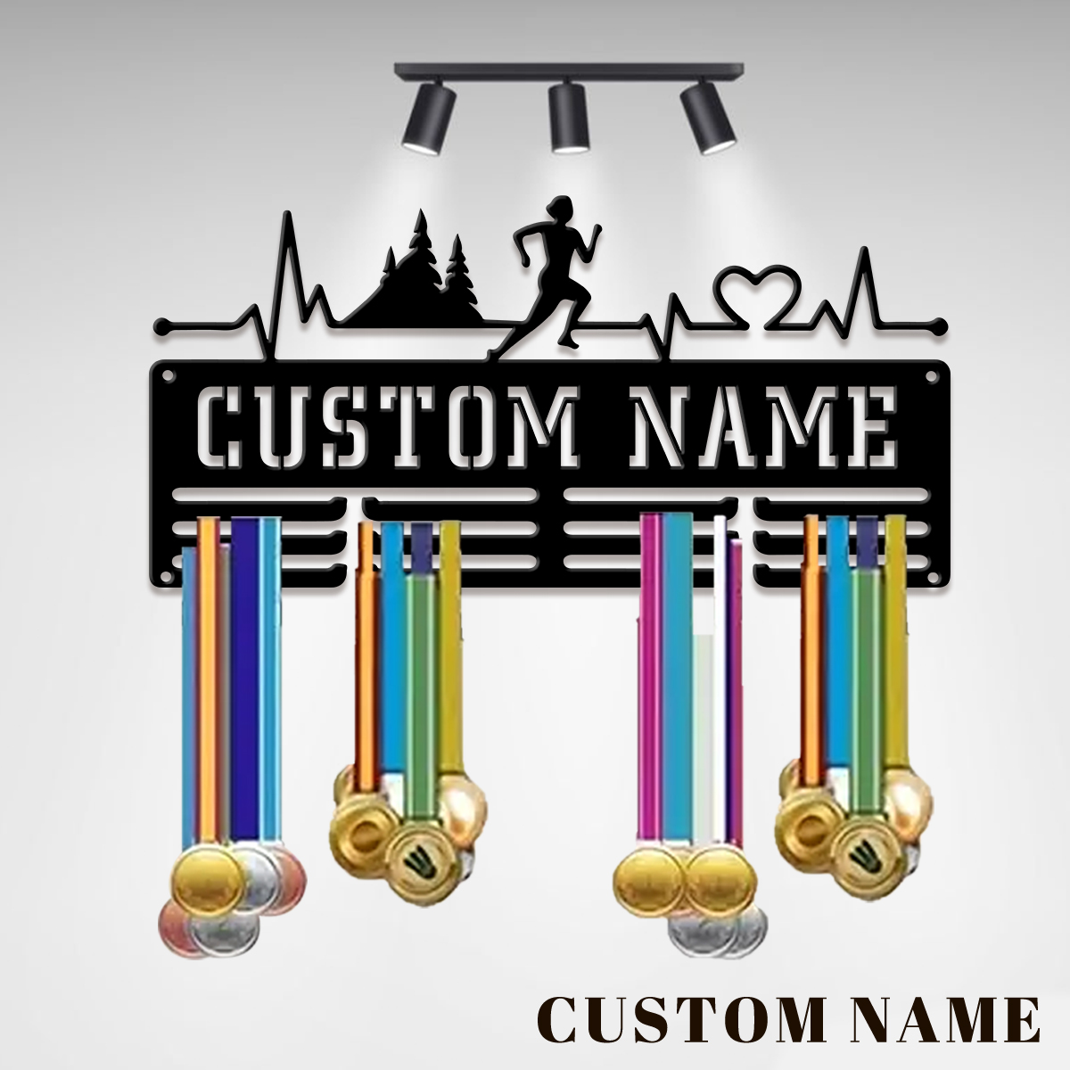 Custom Marathon Sports Metal M - Industrial Laser Power ulasan dan harga