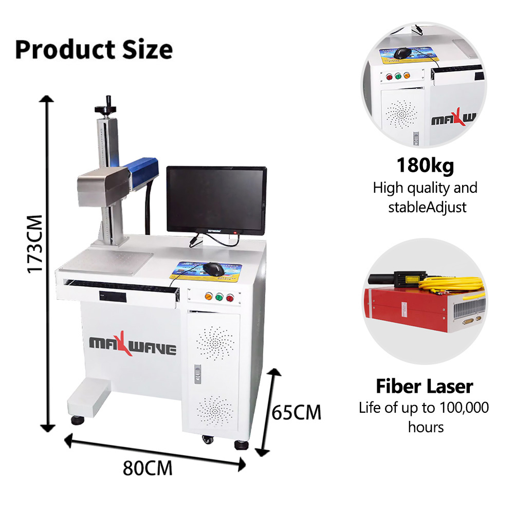 Maxwave 100W 3D Laser Marking  - Industrial Laser Uses ulasan dan harga