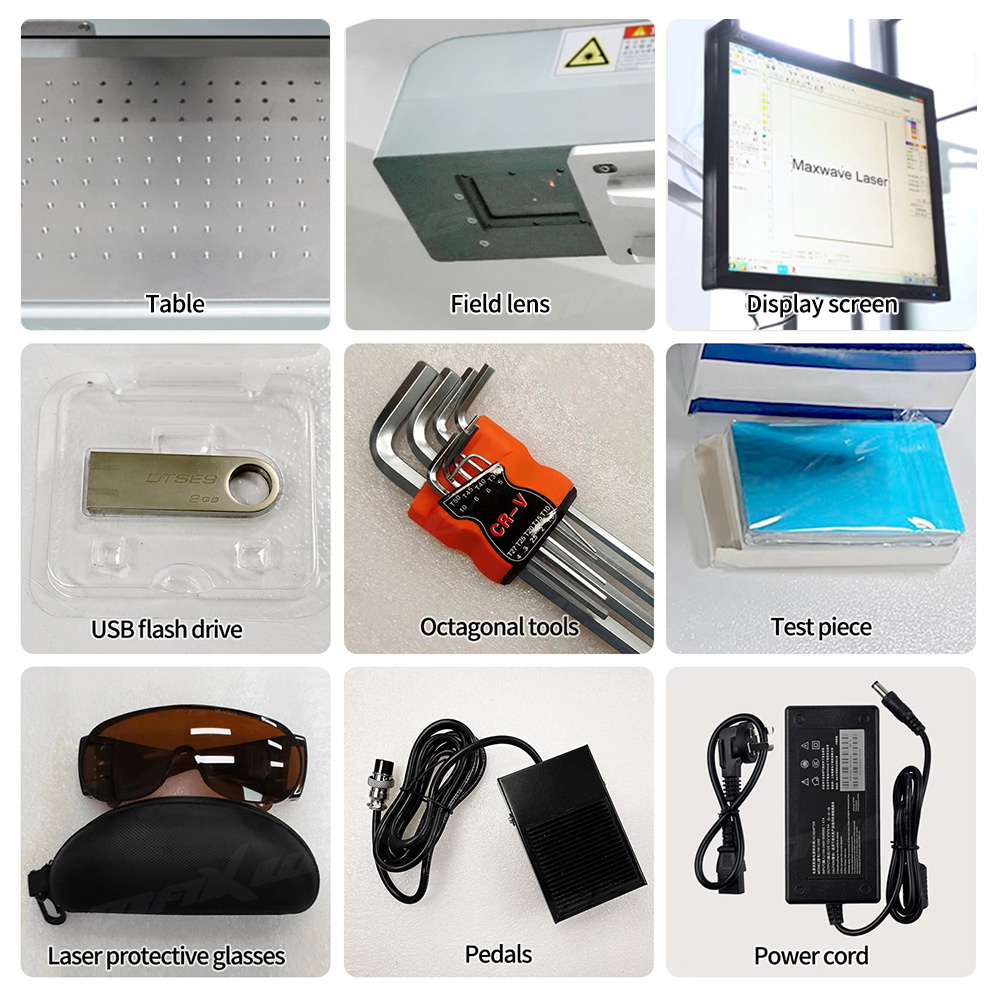 Maxwave 100W 3D Laser Marking  - Industrial Laser Uses ulasan dan harga