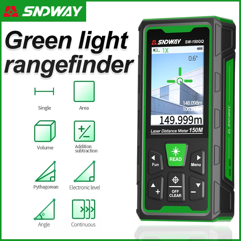 Green Laser Distance Meter Dig - Industrial Laser Distance Sensor ulasan dan harga