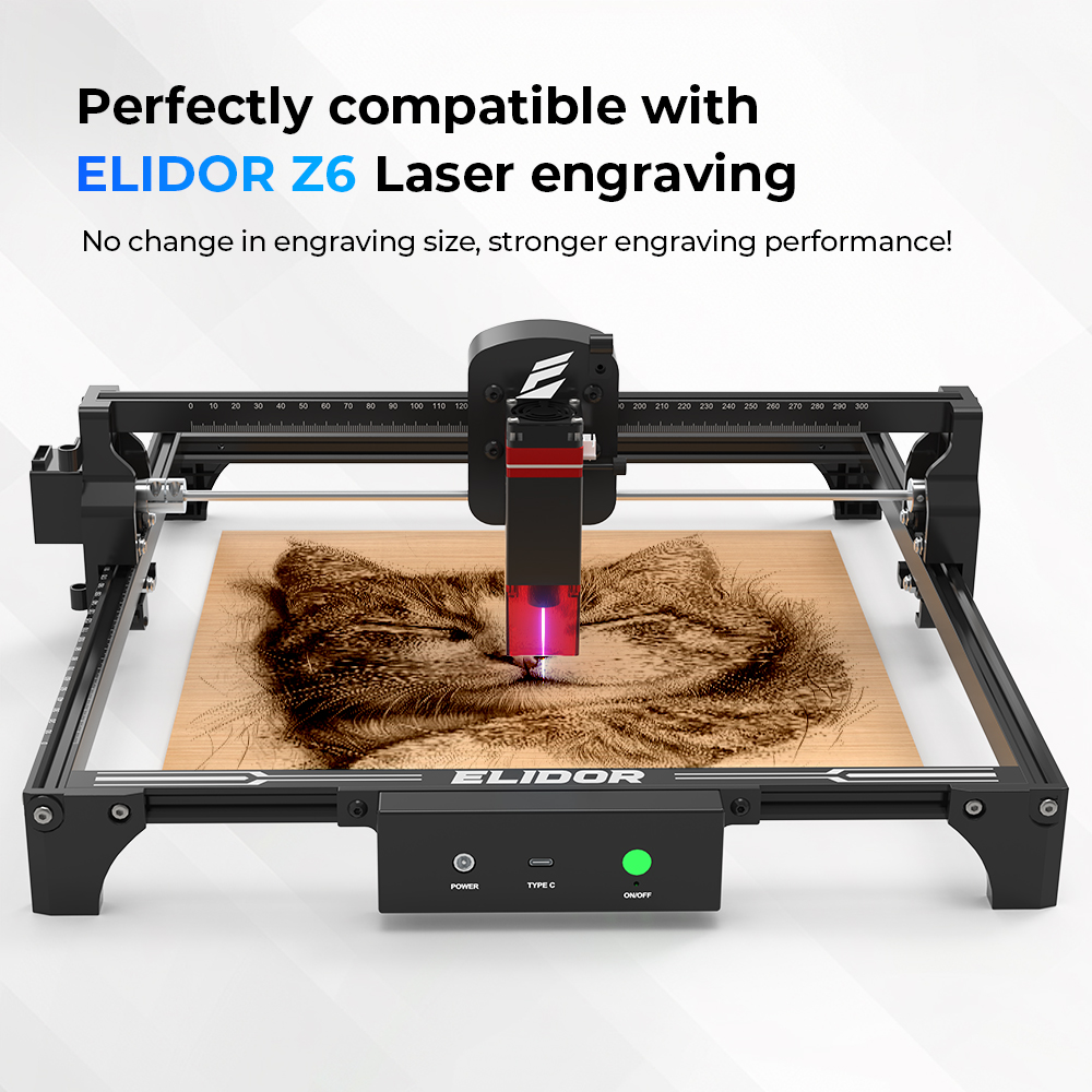 ELIDOR Z6 6W/12W Laser Module  - Fiber Laser Cutting Machine ulasan dan harga