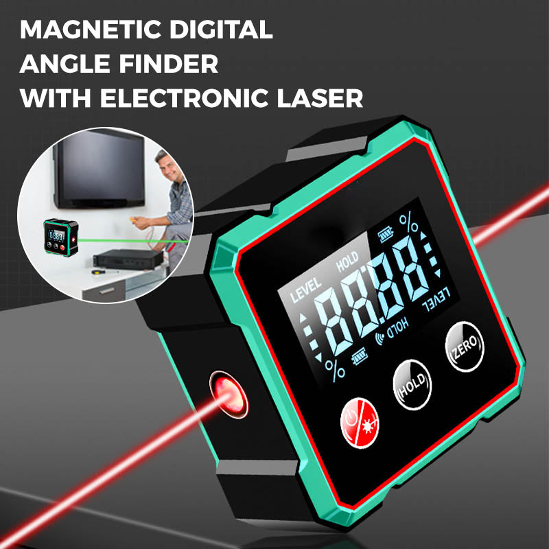 Digital Angle Finder with Lase - Industrial Laser Alignment ulasan dan harga