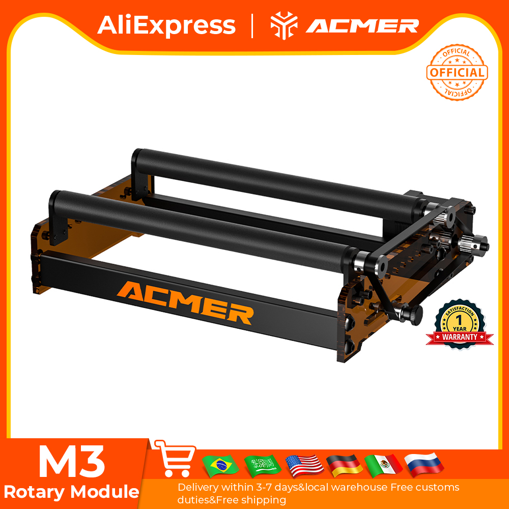ACMER M3 Laser Rotary Roller 3 - Fiber Laser Cutting Machine ulasan dan harga