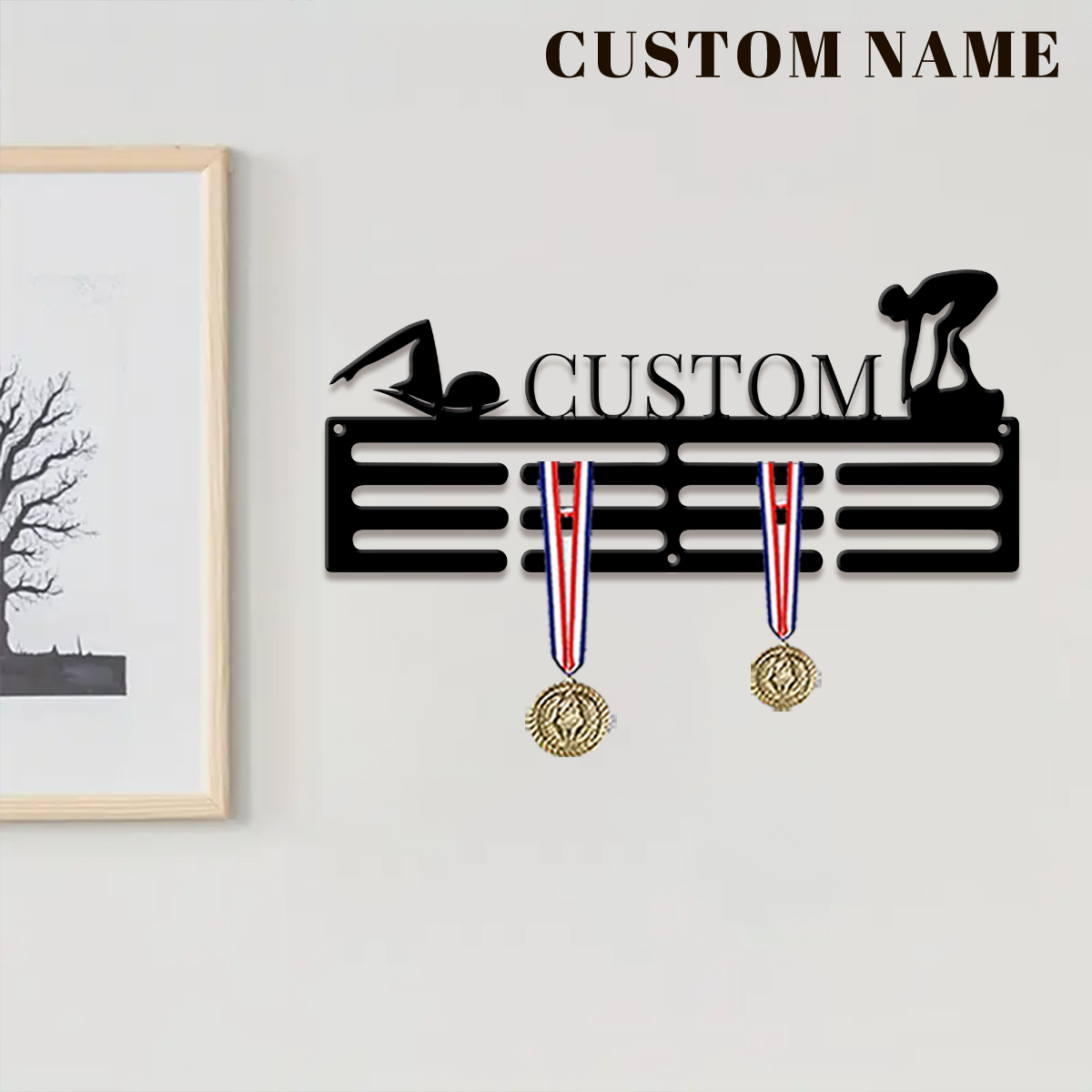1pc Custom Swimming Metal Meda - Industrial Laser Power ulasan dan harga