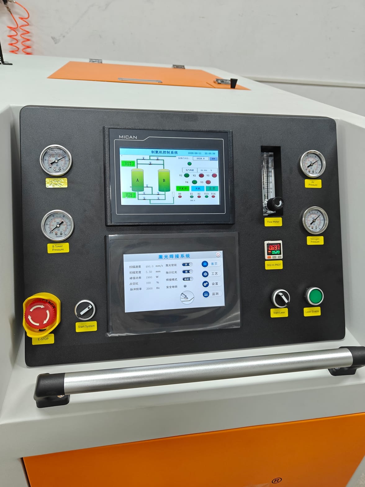 9-in-1 Water Cooled Handheld F - Fiber Laser Cutting Machine ulasan dan harga