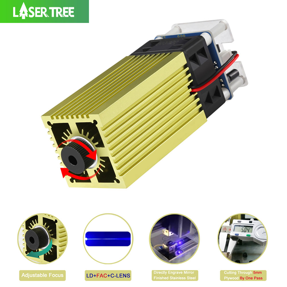 LASER TREE 4W 5W Laser Module  - Industrial Handheld Laser Engraver ulasan dan harga