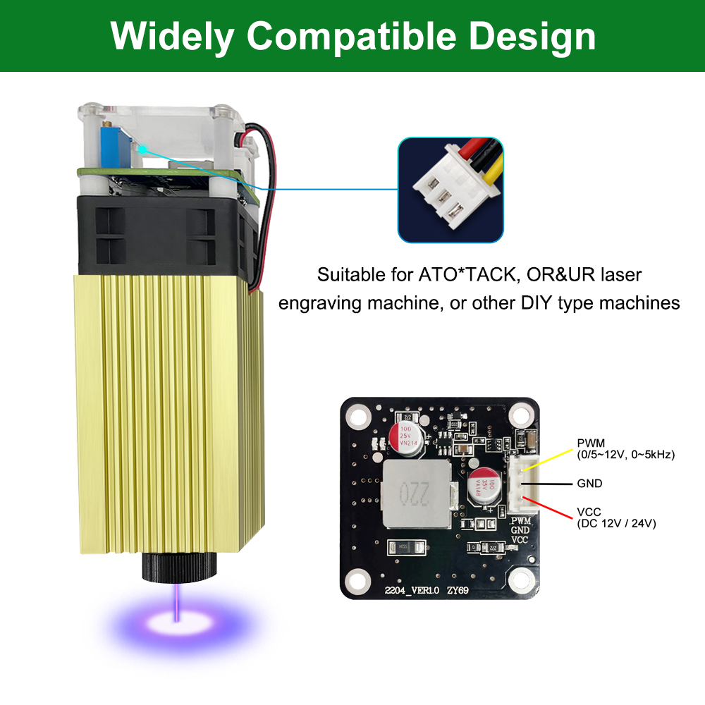LASER TREE 4W 5W Laser Module  - Industrial Handheld Laser Engraver ulasan dan harga