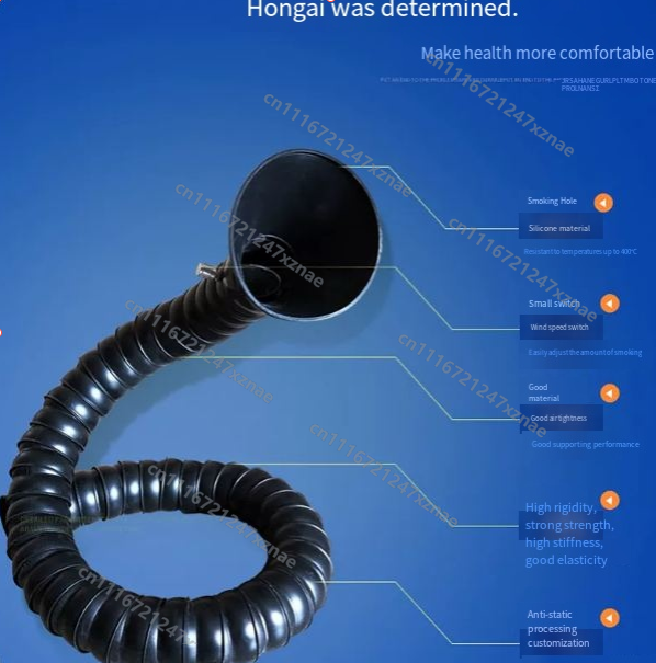 1M Flexible Smoke Exhaust Hose - Fume Extractor Laser ulasan dan harga