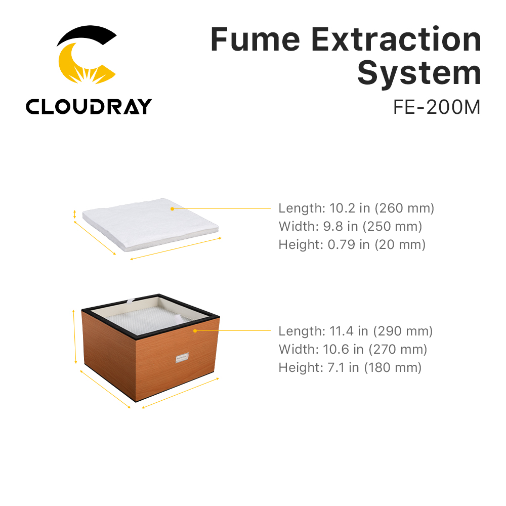 Cloudray Fume Extraction Syste - Fiber Laser Cutting Machine ulasan dan harga